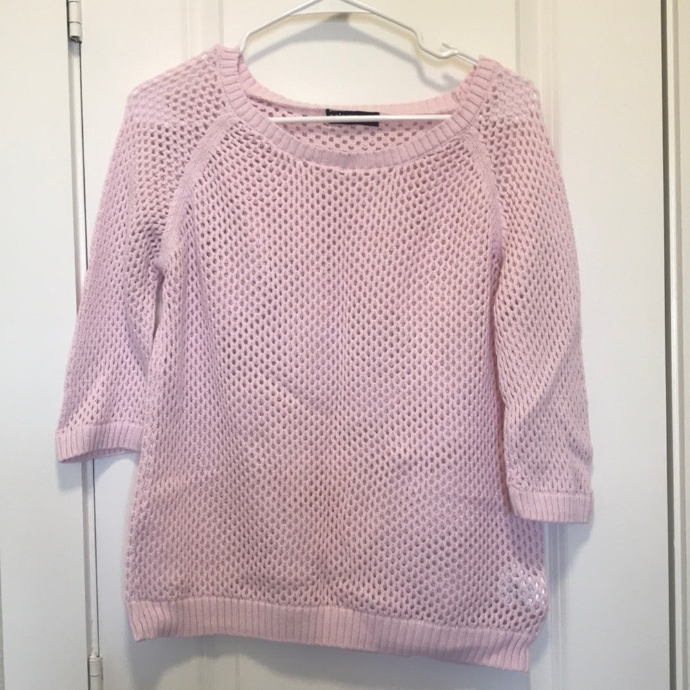 Pink rose sweater XL